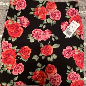 Forever 21 Rose Mini Skirt.